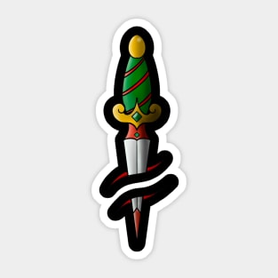 Dagger Sticker